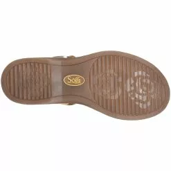Sofft Bali Sandals - Womens Yellow Nubuck -Rogan‘s Shoes shop S2 15801 YEL4