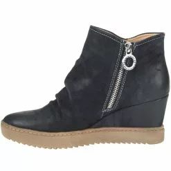 Sofft Siri Ankle Boots - Womens Blue Suede 6 Sofft Siri Ankle Boots - Womens Blue Suede -Rogan‘s Shoes shop S2 37128 BLS3