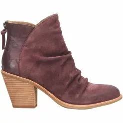 Sofft Teyton Casual Boots - Womens Red Suede