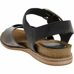 Sofft Bayo Sandals - Womens Black Pewter -Rogan‘s Shoes shop S2 59691 XGY3