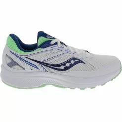 Saucony Cohesion 14 Running Shoes - Womens White Navy Mint