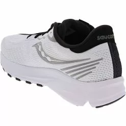 Saucony Ride 14 Reflex Running Shoes - Womens White Black -Rogan‘s Shoes shop SC 10650 60 WBK3