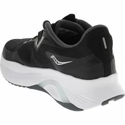Saucony Guide 15 Running Shoes - Womens Black White -Rogan‘s Shoes shop SC 10684 05 BWH3