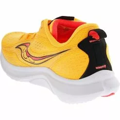 Saucony Kinvara 13 Running Shoes - Womens ViZiGold ViZiRed -Rogan‘s Shoes shop SC 10723 26 GLD3