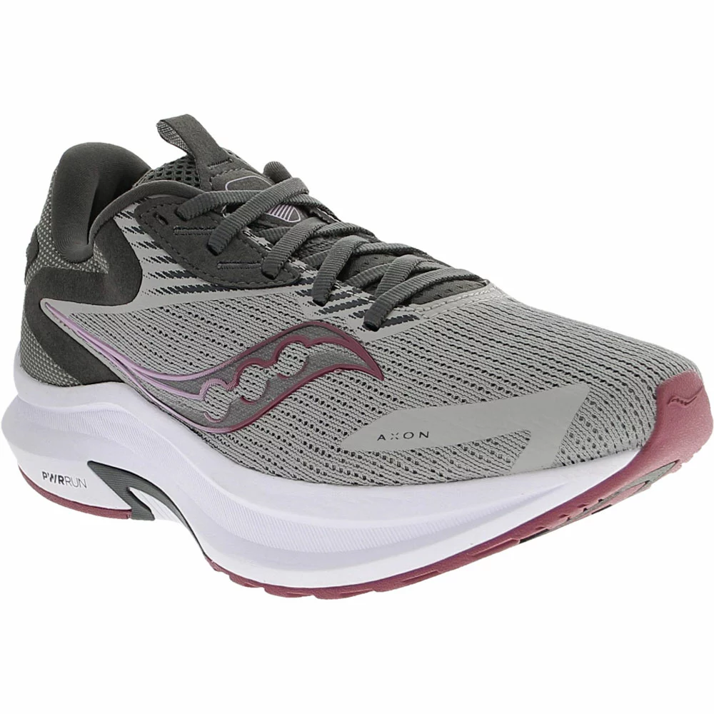 Saucony Axon 2 Running Shoes - Womens Grey 2 Saucony Axon 2 Running Shoes - Womens Grey - Image 2