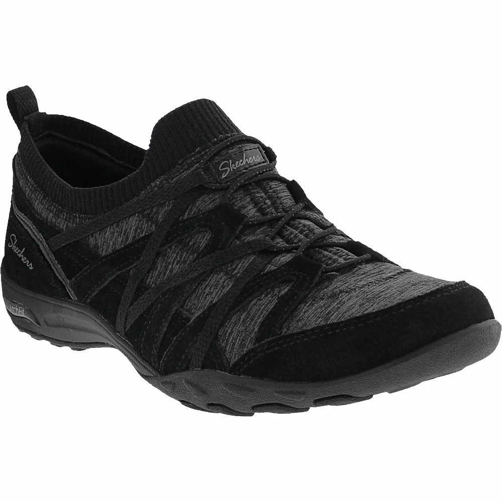 Skechers Arch Fit Comfy Lifestyle Shoes - Womens Black 2 Skechers Arch Fit Comfy Lifestyle Shoes - Womens Black - Image 2