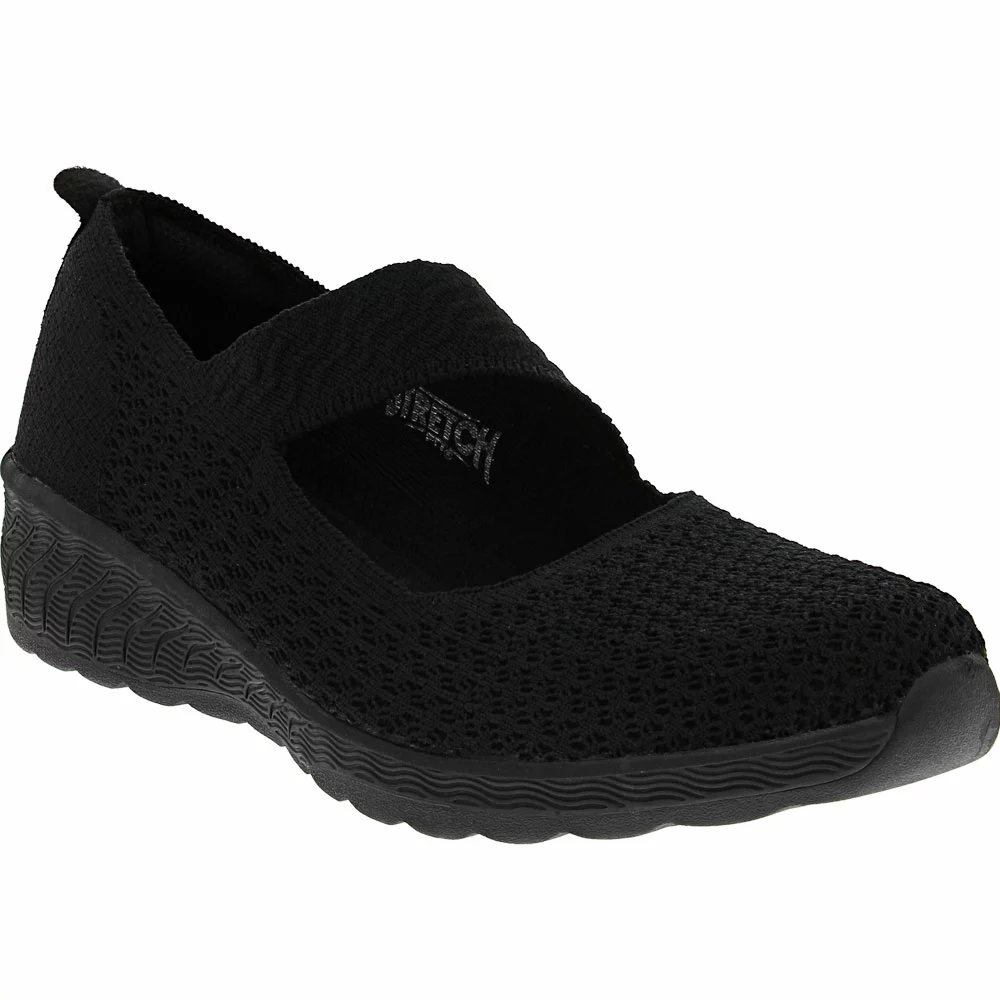 Skechers Uplifted Casual Shoes - Womens Black 2 Skechers Uplifted Casual Shoes - Womens Black - Image 2