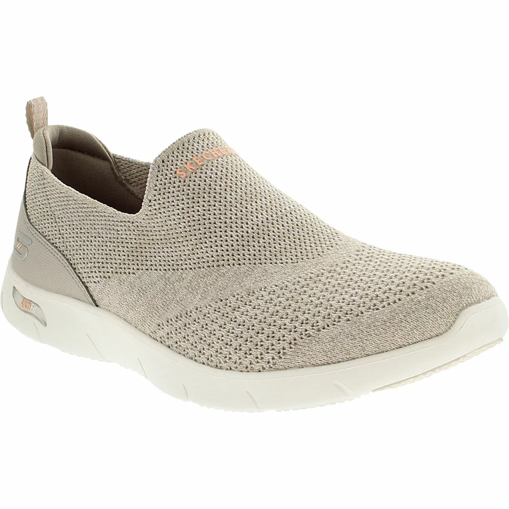 Skechers Arch Fit Refine Lifestyle Shoes - Womens Taupe 2 Skechers Arch Fit Refine Lifestyle Shoes - Womens Taupe - Image 2
