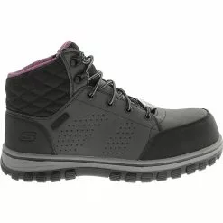 Skechers Work Mccoll Safety Toe Work Boots - Womens Black
