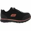 Skechers Work Chiton Safety Toe Work Shoes - Womens Black