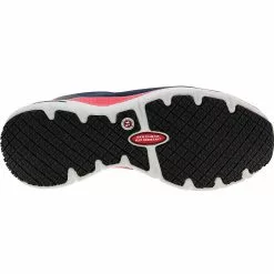 Skechers Work Arch Fit Evzan Safety Toe Work Shoes - Womens Navy -Rogan‘s Shoes shop SK 108057 NVY4