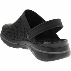 Skechers Foamies Go Walk 5 Astonished Clogs - Womens Blue Black -Rogan‘s Shoes shop SK 111103 BBK3