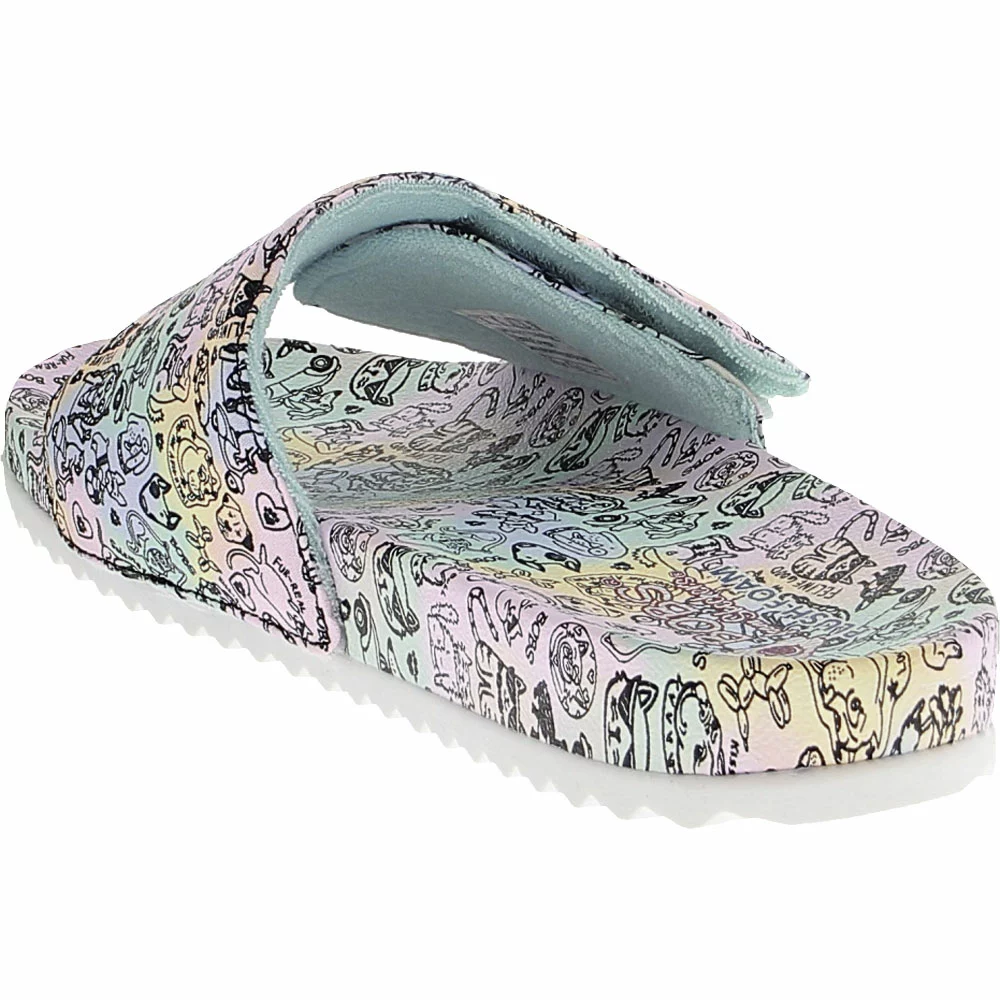 Skechers Bobs Pop Ups 2 Pastel Sun Womens Slide Sandals Multi 3 Skechers Bobs Pop Ups 2 Pastel Sun Womens Slide Sandals Multi - Image 3
