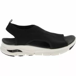 Skechers Arch Fit City Catch Womens Sandals Black White