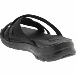 Skechers Flex Appeal 2.5 Start Up 2.0 Womens Sandals Black -Rogan‘s Shoes shop SK 119248 BLK3