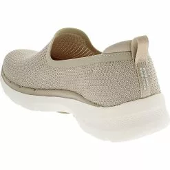 Skechers Go Walk 6 Clear Virtue Walking Shoes - Womens Natural -Rogan‘s Shoes shop SK 124505 NAT3