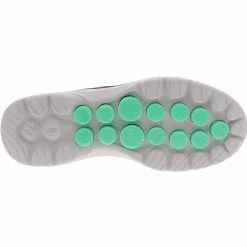 Skechers Go Walk 6 Walking Shoes - Womens Navy Turquoise -Rogan‘s Shoes shop SK 124508 NVY4