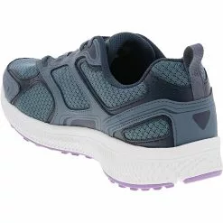 Skechers Go Run Consistant Running Shoes - Womens Blue Purple -Rogan‘s Shoes shop SK 128075 BLU3