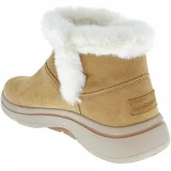 Skechers Go Walk Arch Fit Cheri Casual Boots - Womens Chestnut -Rogan‘s Shoes shop SK 144400 CHE3