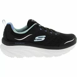 Skechers Dlux Walker Infinite M Walking Shoes - Womens Black Blue
