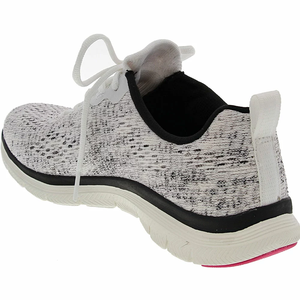 Skechers Flex Appeal 4 Vividspi Lifestyle Shoes - Womens White Black 3 Skechers Flex Appeal 4 Vividspi Lifestyle Shoes - Womens White Black - Image 3