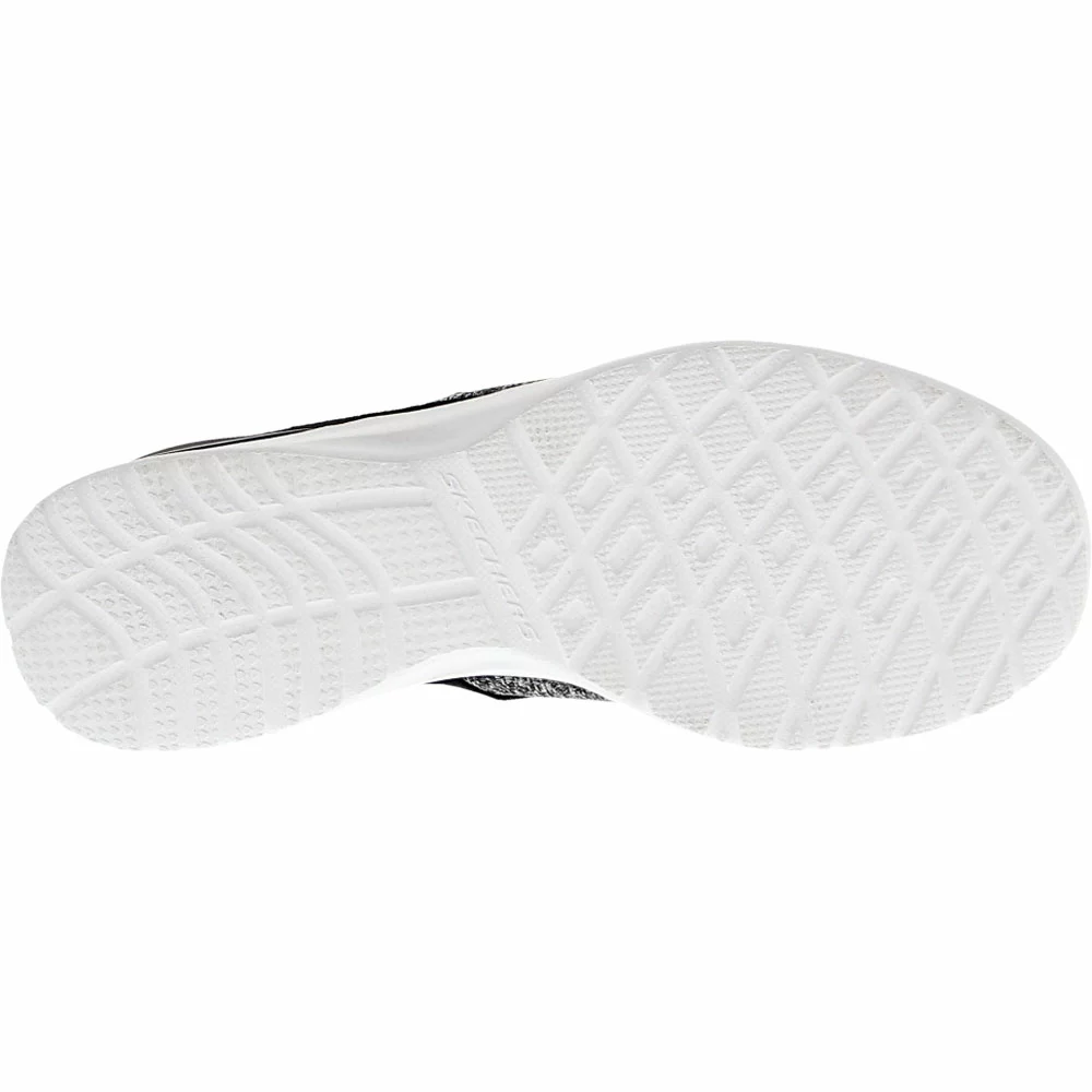 Skechers Air Dynamight Big Step Lifestyle Shoes - Womens Black Blue 4 Skechers Air Dynamight Big Step Lifestyle Shoes - Womens Black Blue - Image 4