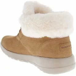 Skechers On The Go Joy Lush Casual Boots - Womens Chestnut -Rogan‘s Shoes shop SK 15506 CHE3