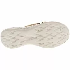 Skechers On The Go 600 Glistening Sandals - Womens Rose Gold -Rogan‘s Shoes shop SK 16259 ROS4