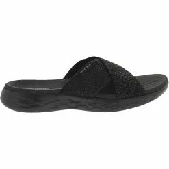 Skechers On The Go 600 Glistening Sandals - Womens Black
