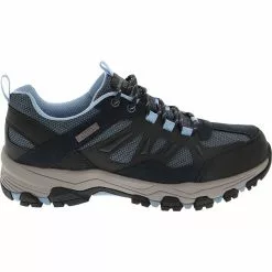 Skechers Selmen Hiking Shoes - Womens Navy Grey