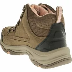 Skechers Trego Alpine Trail Waterproof Hiking Shoes - Womens Brown -Rogan‘s Shoes shop SK 167004 BRN3
