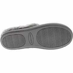 Skechers Cozy Campfire Sweater Slippers - Womens Grey -Rogan‘s Shoes shop SK 167225 GRY4