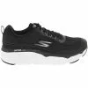 Skechers Max Cushion Elite Walking Shoes - Womens Black White