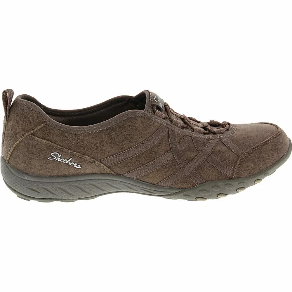 Skechers Breathe Easy Days End Slip On Casual Shoes - Womens Taupe 1 Skechers Breathe Easy Days End Slip On Casual Shoes - Womens Taupe