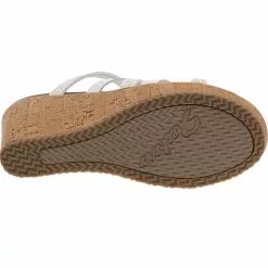 Skechers Beverlee Sandals - Womens White 7 Skechers Beverlee Sandals - Womens White -Rogan‘s Shoes shop SK 31714 WHT4