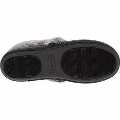 Skechers Cozy Campfire Team Toa Slippers - Womens Black Grey -Rogan‘s Shoes shop SK 32777 BLK4