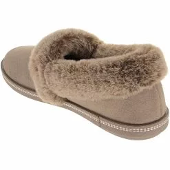 Skechers Cozy Campfire Team Toa Slippers - Womens Dark Taupe -Rogan‘s Shoes shop SK 32777 TPE3