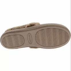 Skechers Cozy Campfire Team Toa Slippers - Womens Dark Taupe -Rogan‘s Shoes shop SK 32777 TPE4