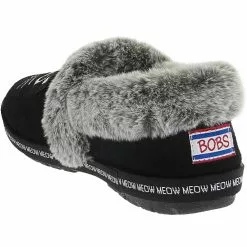 Skechers Too Cozy Meow Pajamas Slippers - Womens Black -Rogan‘s Shoes shop SK 33355 BLK3