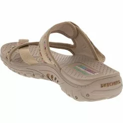 Skechers Reggae Mad Swag Flip Flops - Womens Natural -Rogan‘s Shoes shop SK 41124 NAT3