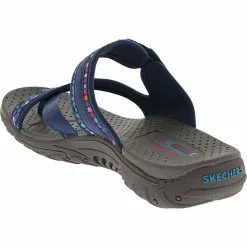 Skechers Reggae Mad Swag Flip Flops - Womens Multi -Rogan‘s Shoes shop SK 41124 NVY3