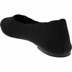 Skechers Cleo Bewitch Slip On Casual Shoes - Womens Black -Rogan‘s Shoes shop SK 48885 BLK3