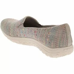 Skechers Reggae Fest Wicker Slip On Casual Shoes - Womens Taupe -Rogan‘s Shoes shop SK 49291 TPE3