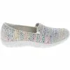 Skechers Reggae Fest Wicker Slip On Casual Shoes - Womens White