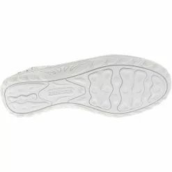 Skechers Reggae Fest Wicker Slip On Casual Shoes - Womens White -Rogan‘s Shoes shop SK 49291 WHT4