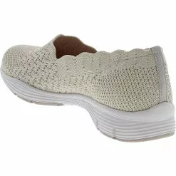 Skechers Seager Stat Slip On Casual Shoes - Womens Natural -Rogan‘s Shoes shop SK 49481 NAT3