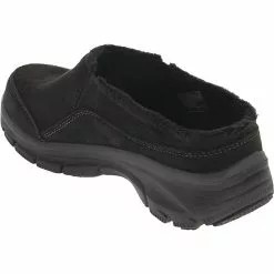 Skechers Easy Going Latte Slip On Casual Shoes - Womens Black -Rogan‘s Shoes shop SK 49532 BLK3