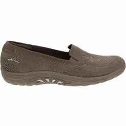 Skechers Reggae Fest Enjoy Slip On Casual Shoes - Womens Taupe
