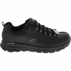 Skechers Work Sure Track Sr Non-Safety Toe Work Shoes - Womens Black