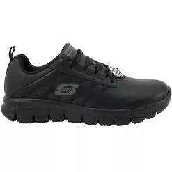 Skechers Work Erath Non-Safety Toe Work Shoes - Womens Black